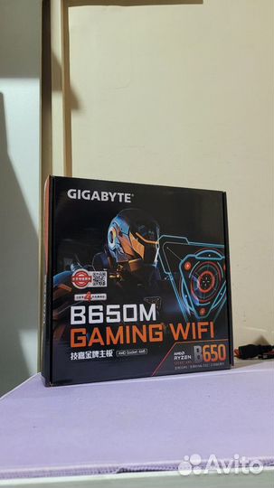 Новая М/П Gigabyte B650m Gaming WiFi