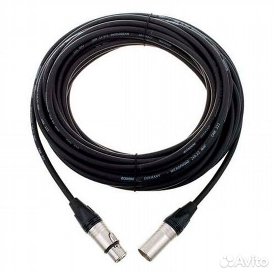 Немецкий кабель XLR-XLR 1-5-10 метров