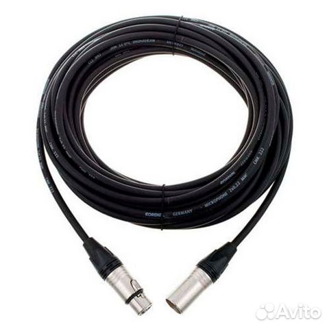 Немецкий кабель XLR-XLR 1-5-10 метров