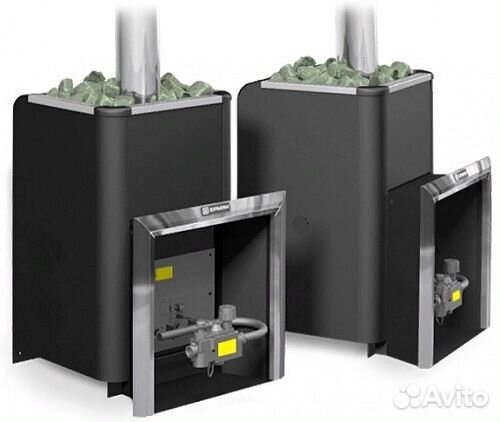 Печь банная газодровяная Ермак Уралочка 20 Сталь