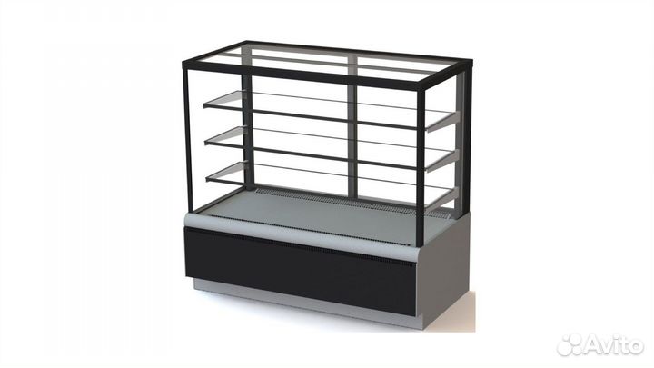 Кондитерская витрина Carboma вхсв 1,3д Cube люкс