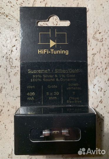 Предохранители Hi-Fi Tuning Supreme Silver/Gold