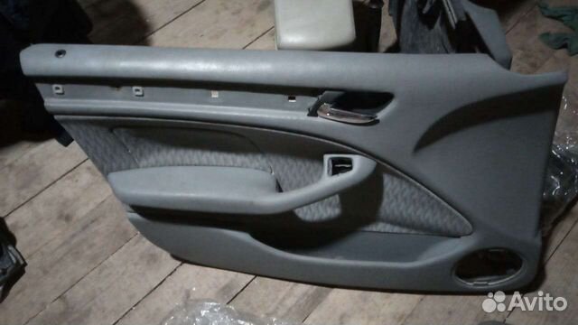 BMW 3 E46 обшивка двери передняя левая