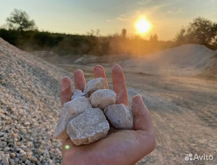 Щебень доломит 20/40 и другие