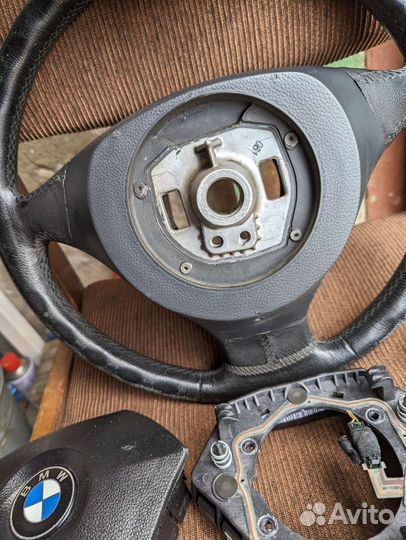Руль bmw e60 дорест