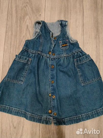 Джинсовые сарафаны