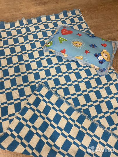 Детское одеяло и подушка
