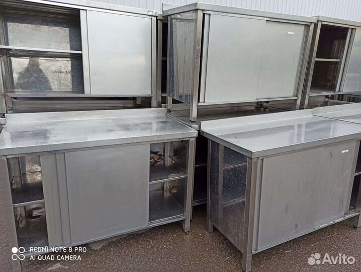 Столы купе из нержавейки