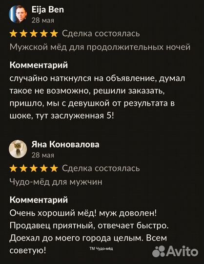 Чудо мёд с калганом 100 мл