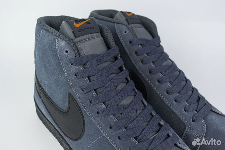 Кроссовки Nike Blazer Mid 77 Suede D.Grey / Black