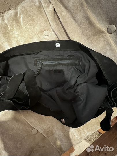 Сумка замшевая mango