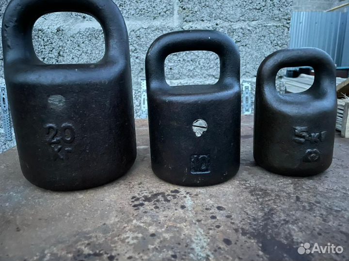 Гантели и гири СССР