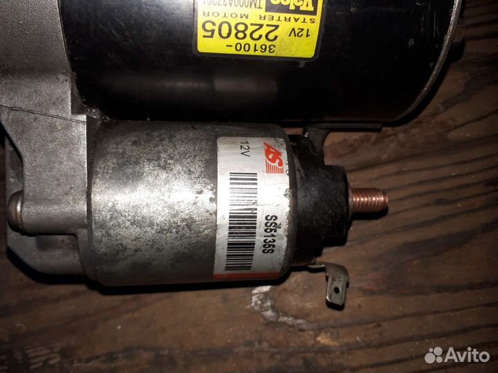 Стартер hyundai accent 2