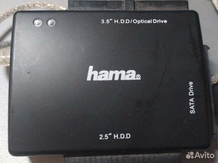 Адаптер жесткого диска Hama USB - IDE / SATA, AA25