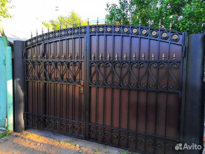 Кованые ворота