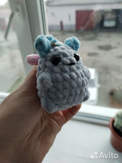 Вязаные брелки