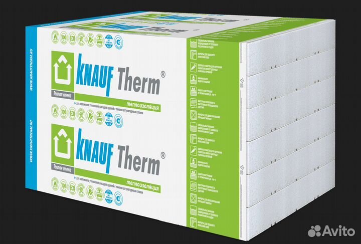 Knauf Therm пенопласт Теплая стена 150х600х1200 мм