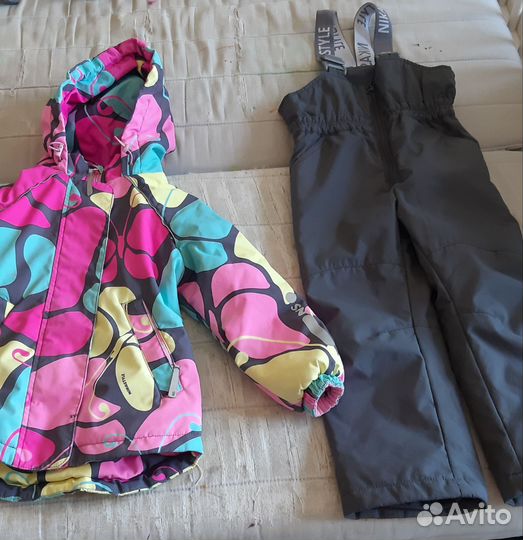 Демисезонный костюм для девочки 110 nika