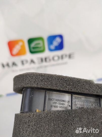 Дефлектор на торпедо левый Hyundai Solaris 2