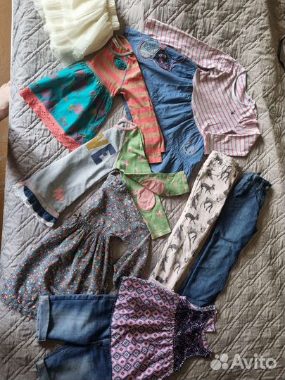 Брендовые вещи пакетом на девочку 5-7 лет