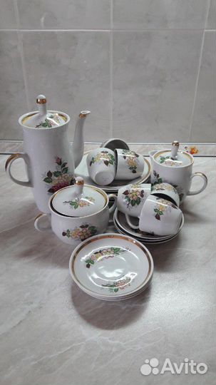 Сервиз чайный,кофейный