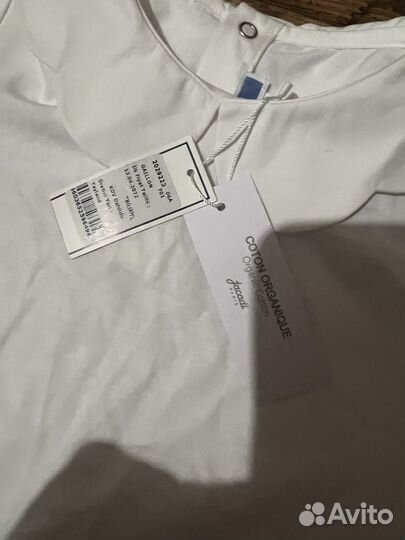 Поло для девочки jacadi новое размер 116