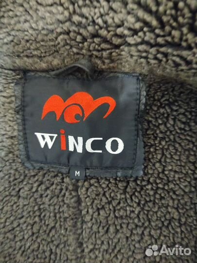 Дубленка натуральная мужская с капюшоном