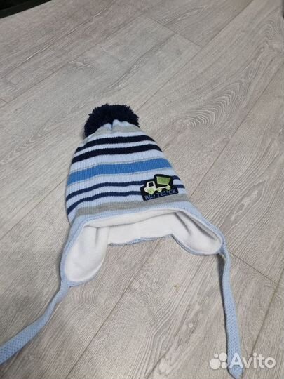 Шапка детская демисезонная весна осень 44 46