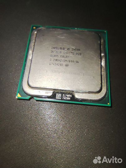 Процессор intel core tm2 duo