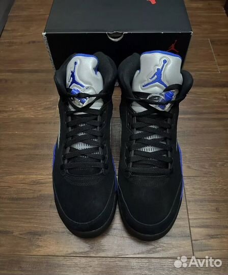 Nike Air Jordan 5 Retro Blue Black OG