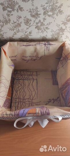 Корзинка из джута