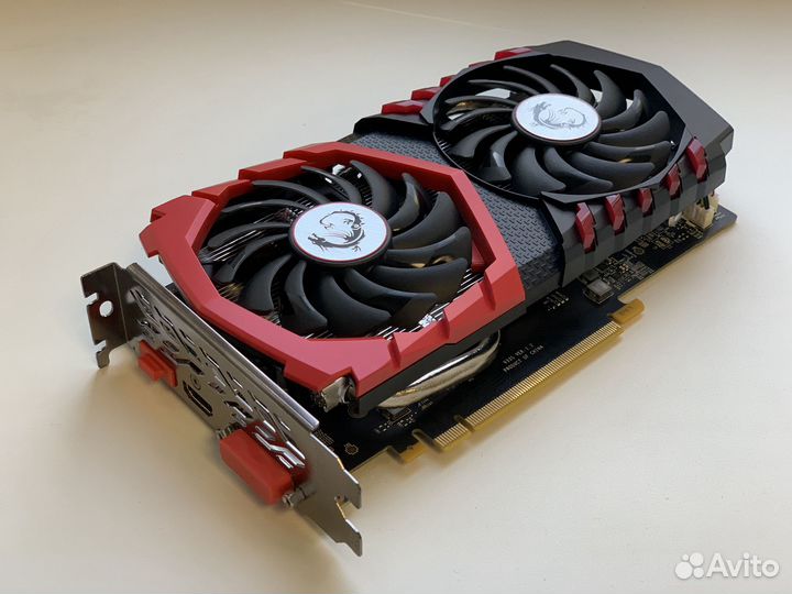 Видеокарта MSI GeForce GTX 1050 Ti 4Гб