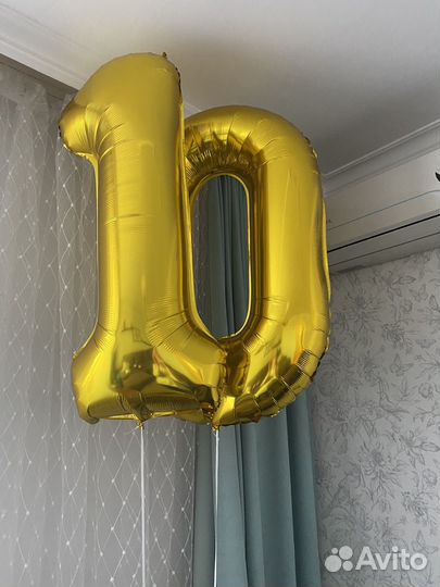 Шары. Цифра 10