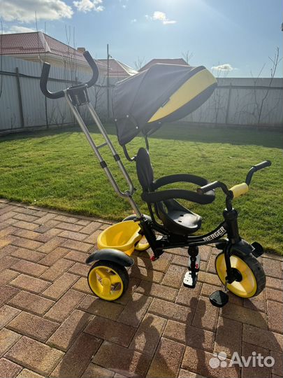 Велосипед с ручкой детский