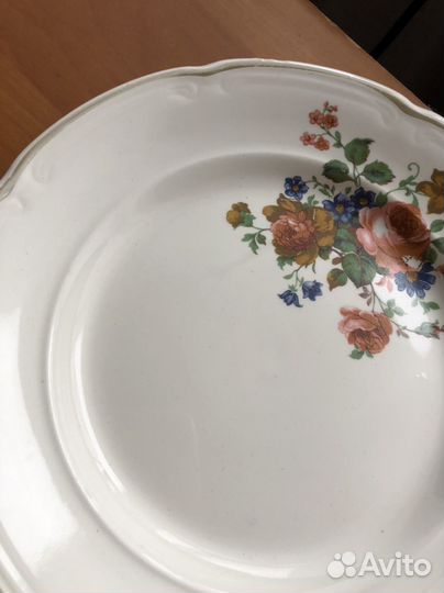 Тарелки плоские зик