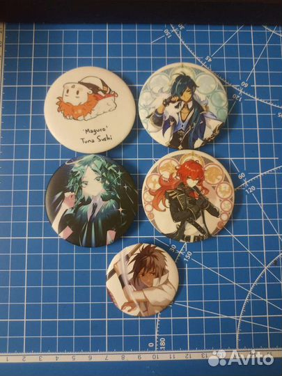 Аниме марвел значки