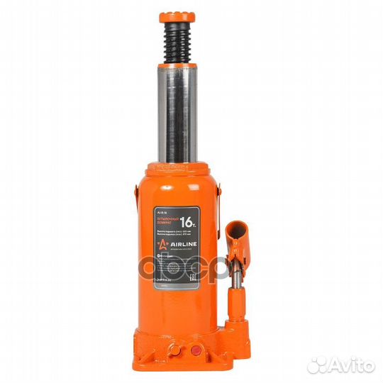 Домкрат бутылочный AJ-B-16 airline