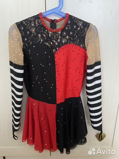 Платье для фигурного катания 130-140