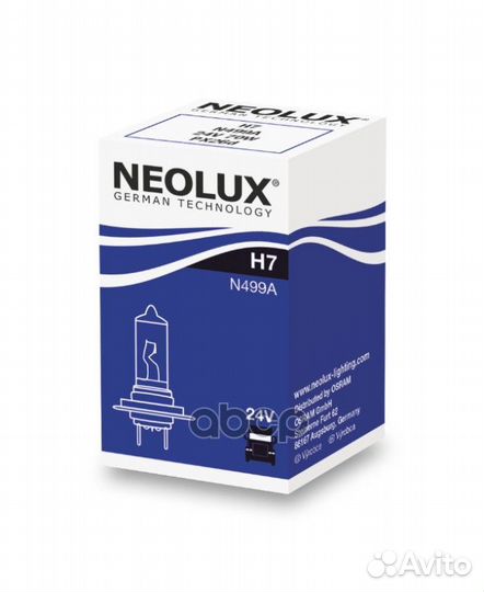 Лампа накаливания противотуманной фары n499a Ne