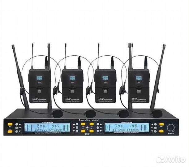 Профессиональные радиомикрофоны AveryStar гарнитур
