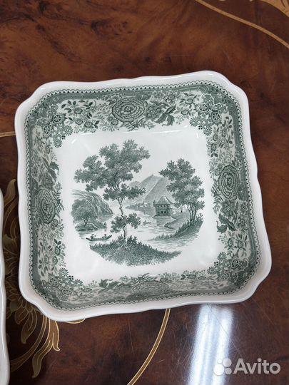 Салатник 22см villeroy boch burgenland зеленый