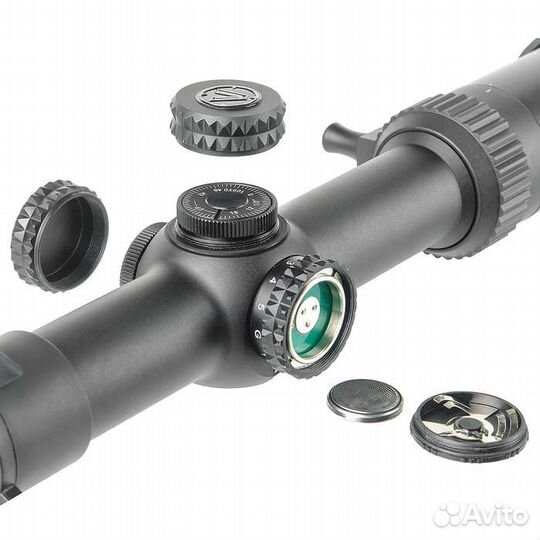 Оптический прицел Загонник Veber Wolf по 1-6х24 GB