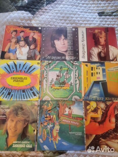 Виниловые пластинки СССР