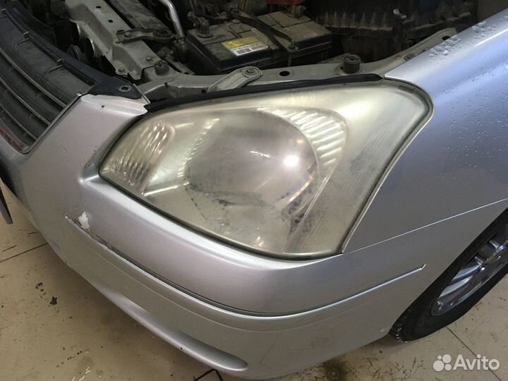 Toyota Premio чистка, бронь фар