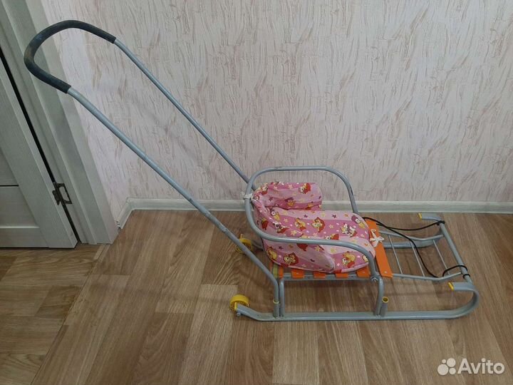 Детские зимние санки