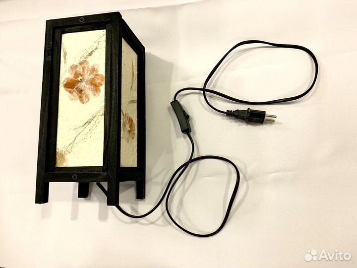 Японская лампа ручной работы