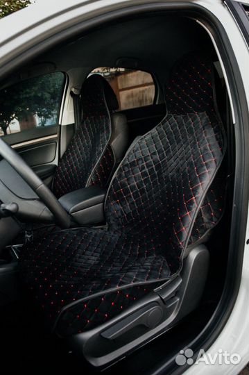 Накидки на сидения из велюра