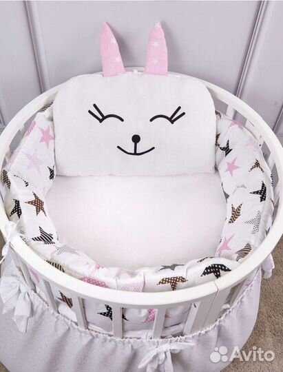 Бортики на детскую кроватку