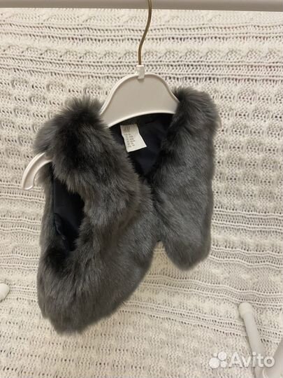 Жилетка меховая детская