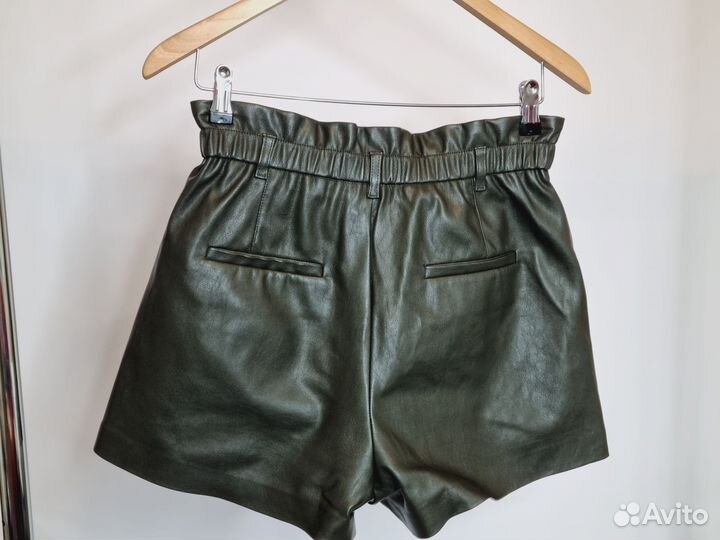 Шорты экокожа 44 р